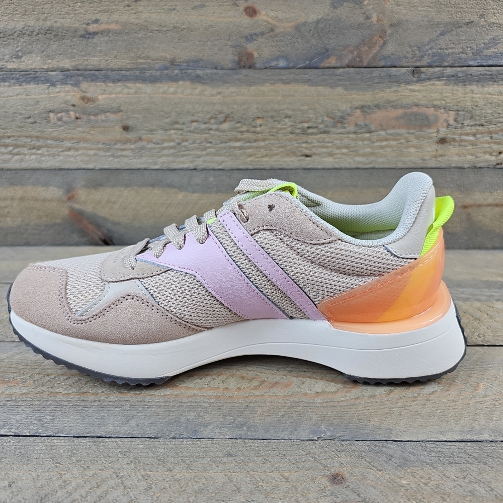 Keds Tiasa Retro Women's Running Shoes Sneakers Tan/Multicolor NEW - Picture 6 of 9